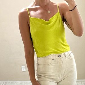 Zara Cowl Neck Tank